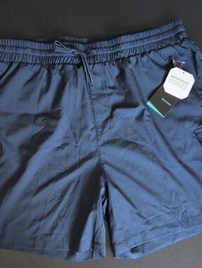 Men's Maskert Waterproof Navy Performance Shorts, UPF 50